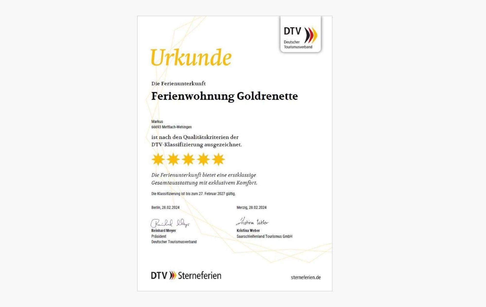 Feriendomizil Im Saarschleifenland Apartment Mettlach
